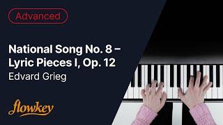 National Song No. 8 – Lyric Pieces I Op. 12 - Edvard Grieg Piano Tutorial