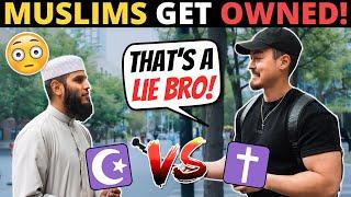 MUSLIMS GET OWNED BY CHRISTIAN Must Watch...