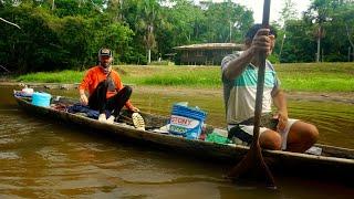 PERU AMAZONLARINDA PİRANA PEŞİNDEYİZ PERUDA BİR TÜRK 99