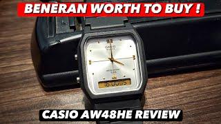 VALUE FOR MONEY BANGET  Casio AW48HE Analog Digital Retro Watch Review