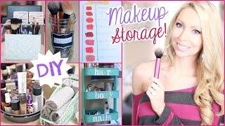 DIY Makeup Storage and Organization Ideas