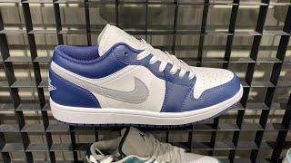 Air Jordan 1 Low “Midnight Navy” - Style Code 553558-142