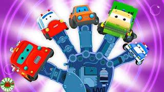 Finger Family with Road Ranger + More Vehicle Rhymes For Babies