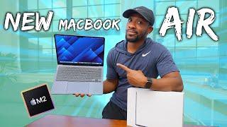 NEW M2 MacBook Air 2022 Unboxing & Review