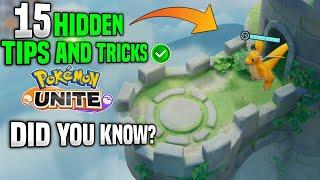 15 Hidden tips and tricks in Pokemon unite that you didnt know about