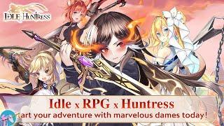 Idle Huntress Adventure gameplay