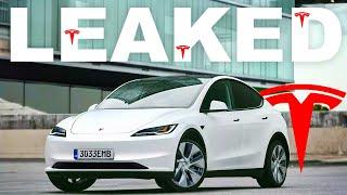 NEW 2024 Tesla Model Y LEAKED - Project Juniper FIRST LOOK