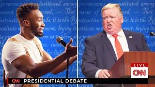 I CRASHED THE PRESIDENTIAL DEBATE 2024