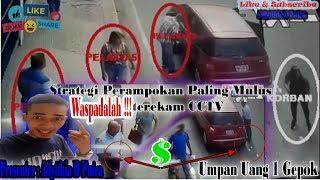 MODUS Tingkat Dewa  Aksi Kejahatan Paling Cerdas yang terekam CCTV