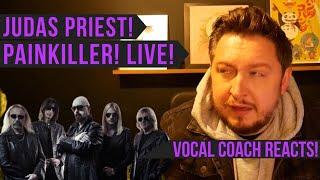 Vocal Coach Reacts Judas Priest Painkiller Live