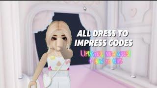 TWO EMOTES FREE DRESS TO IMPRESS CODES INCLUDING NEW ONES FROM SUMMER UPDATE + HOW TO INPUT CODES