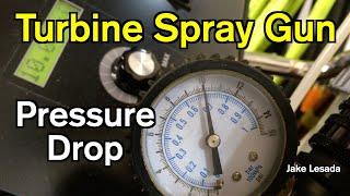 Avanti and Apollo turbine spray gun pressure drop.