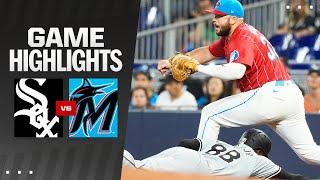 White Sox vs. Marlins Game Highlights 7624  MLB Highlights