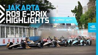 Jakarta E-Prix Race Highlights  Round 9