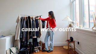 CASUAL WINTER OUTFITS   cozy and warm winter looks