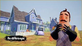 Привет Сосед СТЕПАНЫЧ в заперти как смурфик игра hello neighbor mod kit мод  NeighborHistan 