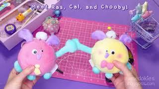 Ras Cal and Chooby - plushie auction starts April 7th