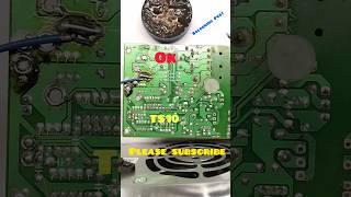 Use soldering paste  see how it works #shorts#electronics