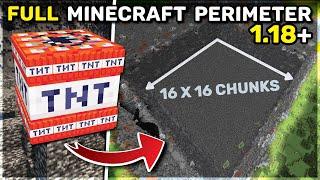 Minecraft How to Make a FULL PERIMETER - Easy