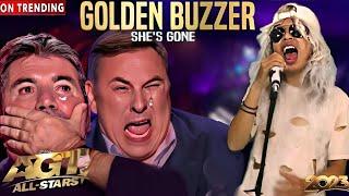 Golden Buzzer  Simon Cowell when he heard the song Shes Gone with anextraordinary voice