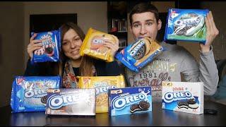 OREO CHALLENGE  Угадываем вкусы OREO