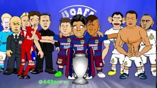 Atletico Madrid knock FC Barcelona out UEFA Champions League 2016 Quarter Final