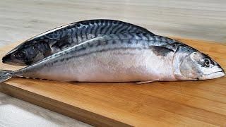 Few people cook mackerel like this They are so delicious I make 2 of them Simple recipe