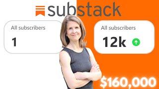 From Beginner to SUBSTACK EXPERT and $160000  Interview with Sarah Fay