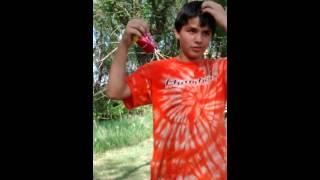 Dennis Herrera smashing a soda can on his head