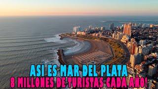 Así es la CIUDAD más TURÍSTICA de ARGENTINA  Mar del Plata