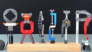 10 Amazing & Useful WoodWorking Clamps 