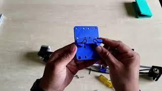 Part-3 Build a simple DIY 3D printer for easy assembly & disassembly  X-axis assembly