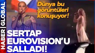 Dünya Sertap Ereneri Konuşuyor Eurovisionu Salladı İsrailli Sanatçı Koşarak Sahneden İndi