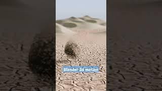 Blender 3d Desert Animation #blender