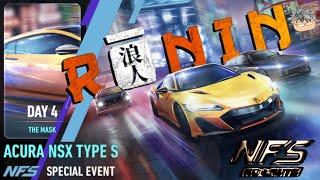 Ronin  Day 4 THE MASK  2022 Acura NSX Type S  NFS No Limits