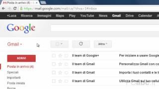 Come funziona Gmail Interfaccia  Come Usare Gmail 218 - PCabc.it - NUOVO