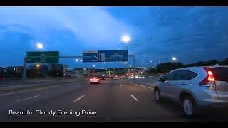 #Drive #WithMe - Cloudy Evening Drive Pretoria - Johannesburg  SOUTH AFRICA HIGHWAY DRIVE