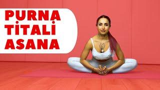 Kalça Eklemi Esniyor⎮ Purna Titali Asana ⎮Nava Nur Tüzüner