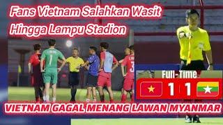 Komentar Fans Vietnam yang Marah Karena Gagal Menang Lawan Myanmar di Laga Pertama Piala AFF U19