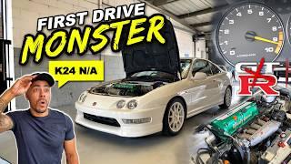 HUNTING DOWN FAST CARS IN MY K24 SWAPPED INTEGRA..