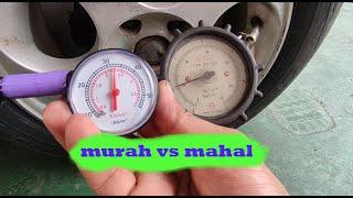 alat ukur angin ban murah vs mahal