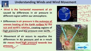 Wind Circulation  Forces governing winds  global significance