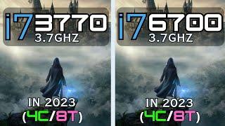 i7 3770 vs i7 6700 Tested in 12 Games 2023  1080p