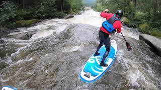 LIPNO Devils SUP white water river paddling 2020 full edit