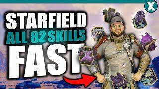 Starfield The BEST Way to MAX All 82 Skills FAST