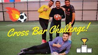 HALI SAHADA ÜST DİREK VURMA CHALLENGE YAPTIK  Cross Bar Challenge