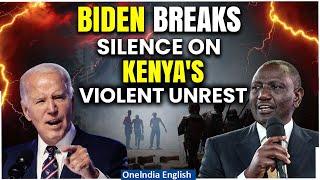 Kenya in Flames U.S Finally Reacts On President Rutos Violence Over Protesters Torching Parliament