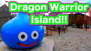 DragonQuestwarrior Island on Awaji Island in Japan.＆DragonQuestCafé