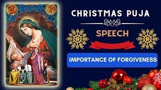 ENGLISH CHRISTMAS PUJA SPEECH OF SHRI MATAJI NIRMALA DEVI IMPORTANCE OF FORGIVENESS