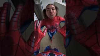 Spider-Man vs Spider-Girl in Love  #spiderman #crazygirl #love #romantic #funny #dumitrucomanac